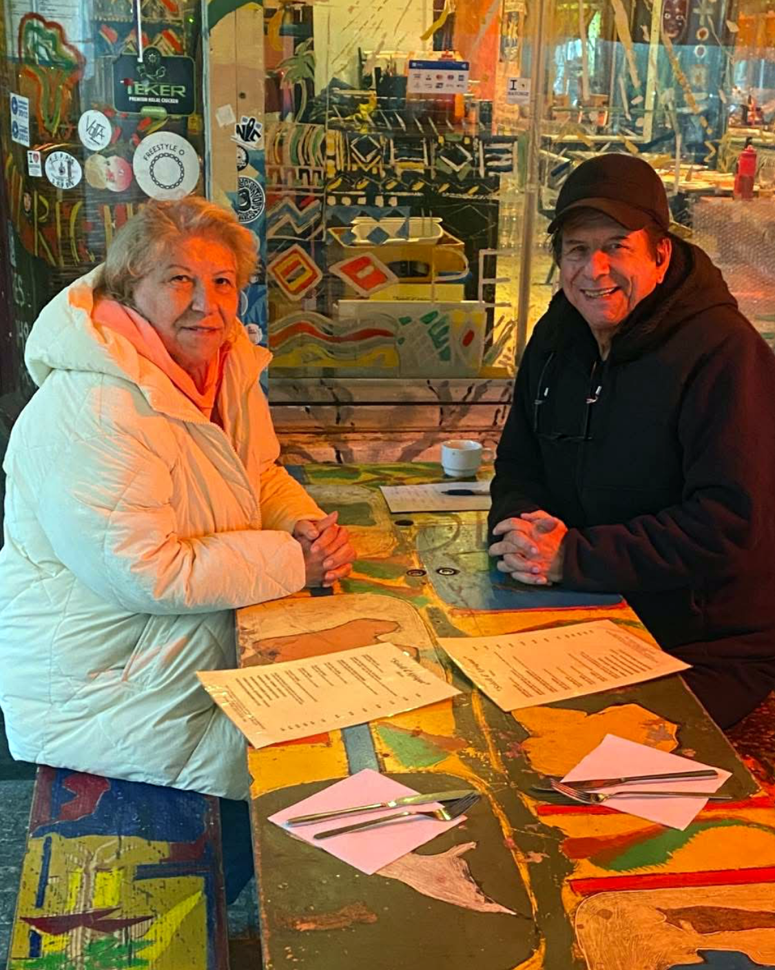 Les fondateurs du Restaurant Soleil d'Afrique